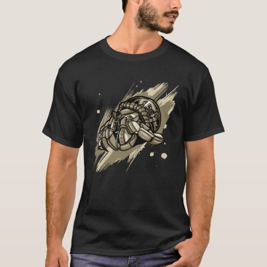 Coole Stoomtech mechanische Krab T-shirt (Voorkant)