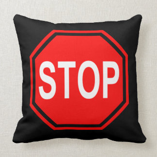COOLE STOP / START STRAATBORD KUSSEN -ROOD ZWART