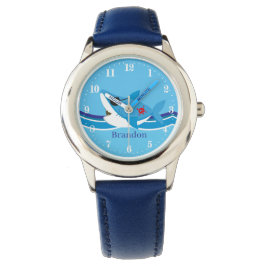 coole strand shark add name horloge