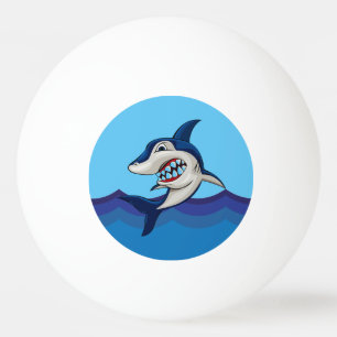 coole strandhaai pingpongbal