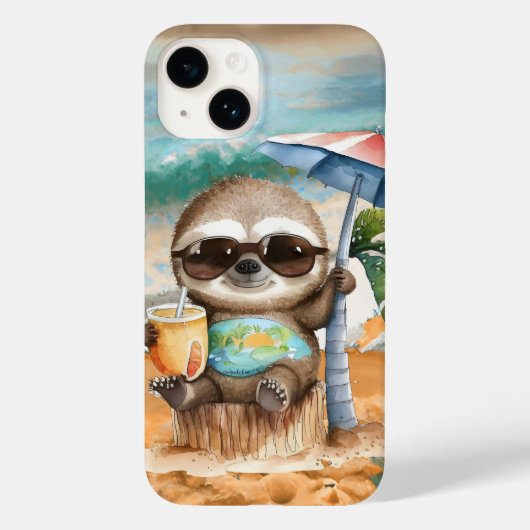 coole strandsloterij Case-Mate iPhone case (Achterkant)