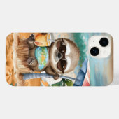 coole strandsloterij Case-Mate iPhone case (Achterkant (horizontaal))