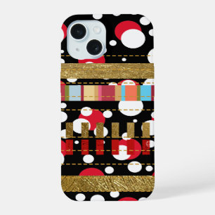coole strepen & stippen iPhone 15 case