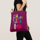 COOLE STUDENTENVIBES TERUG NAAR SCHOOL KINDERENTAS TOTE BAG (Dichtbij)
