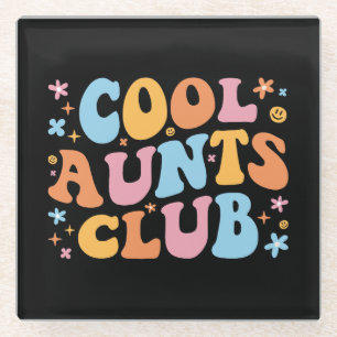 Coole tantes Club III Glazen Onderzetter