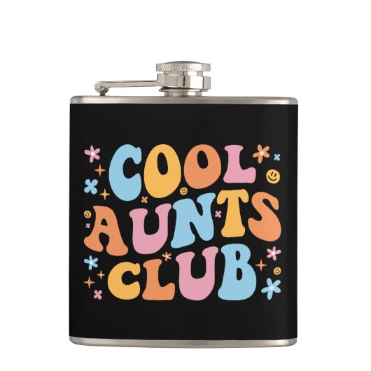 Coole tantes Club III Heupfles (Voorkant)