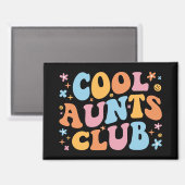 Coole tantes Club III Magneet (Voorkant / Achterkant)