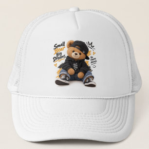 Coole Teddybeerhoed Kleine Beer Grote Dromen Trucker Pet