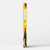 Coole Tijgerstrepen Case-Mate iPhone Case (Achterkant / Links)
