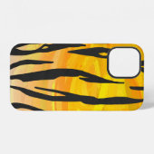 Coole Tijgerstrepen iPhone Hoesje (Achterkant horizontaal)