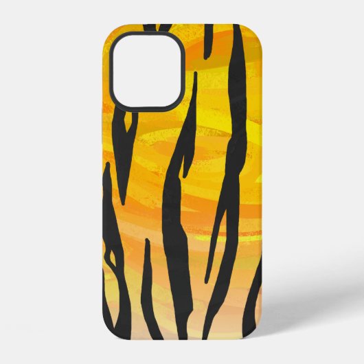 Coole Tijgerstrepen iPhone Hoesje (Achterkant)