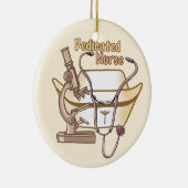 Coole toegewijde verpleegster keramisch ornament (Rechts)
