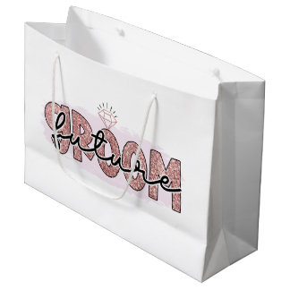 Coole toekomstige bruidegom verlovingsfeestje  groot cadeauzakje