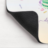 Coole trendy waterverf macarons  muismat (Hoek)