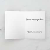  coole, unieke foto-Vaderdag Kaart (Binnen)