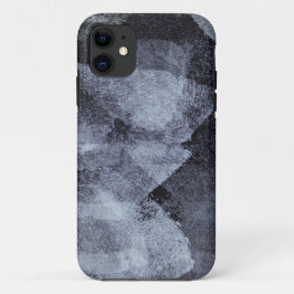 coole, unieke moderne paarse grijze schilderkunst Case-Mate iPhone case