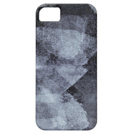 coole, unieke moderne paarse grijze schilderkunst Case-Mate iPhone case
