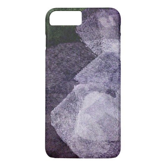 coole, unieke moderne paarse schilderkunst Case-Mate iPhone case (Achterkant)