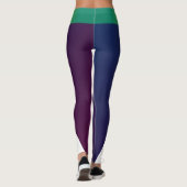 coole unieke softball-leggings leggings (Achterkant)