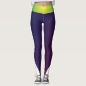 coole unieke softball-leggings leggings (Voorkant)