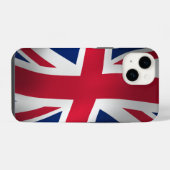 COOLE UNION JACK VK-VLAG iPhone HOESJE (Achterkant horizontaal)