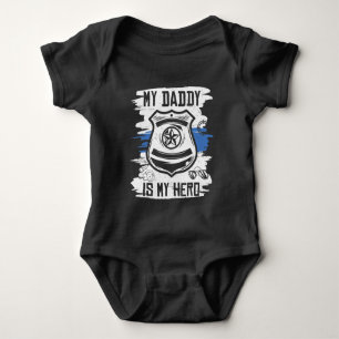coole unisex kinder politie pa Hero Romper
