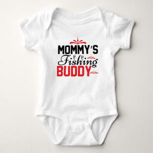 coole unisex mama's visserijvriendjeswoordkunst romper