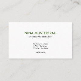 Coole Unternehmen Visitenkarten-Vorlage - Visitekaartje