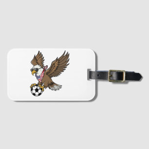 Coole USA Voetbal Adelaar Zonnebril Vintage Patrio Bagagelabel