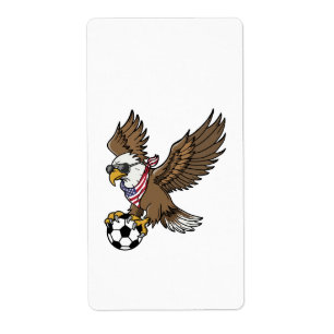 Coole USA Voetbal Adelaar Zonnebril Vintage Patrio Etiket