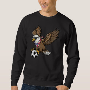 Coole USA Voetbal Adelaar Zonnebril Vintage Patrio Trui