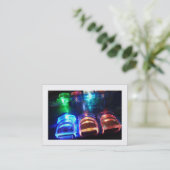 Coole USB-hub (omrand) Visitekaartje (Staand voorkant)
