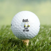 coole vader golfer, beste papa bij par golfballen (Insitu Shirt)