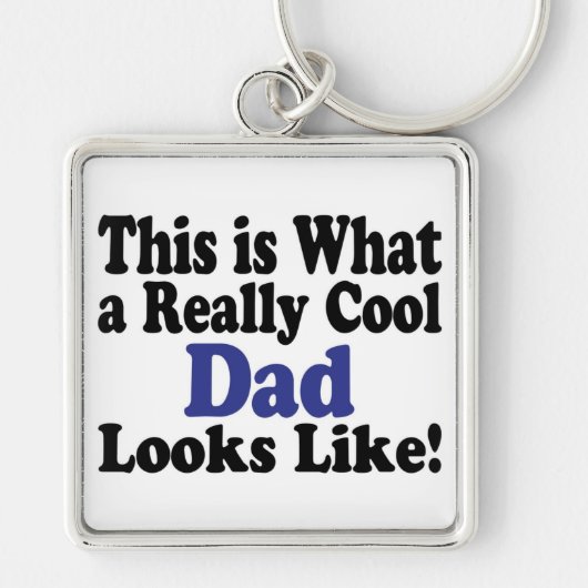 Coole vader sleutelhanger (Voorkant)