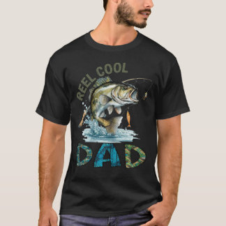 Coole vader Vaderdag vissen T-shirt