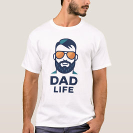 Coole Vader Zonnebril Stijl T-shirt