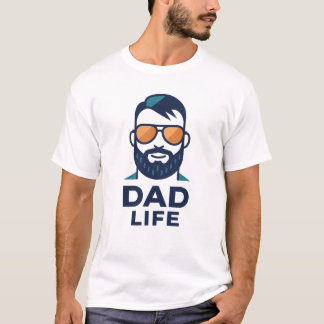 Coole Vader Zonnebril Stijl T-shirt