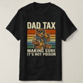 Coole Vaderbeer Grappige Snacktijd Design  T-shirt