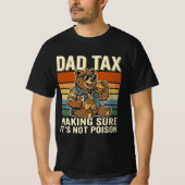 Coole Vaderbeer Grappige Snacktijd Design T-shirt (Voorkant)
