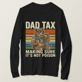 Coole Vaderbeer Grappige Snacktijd Design  T-shirt