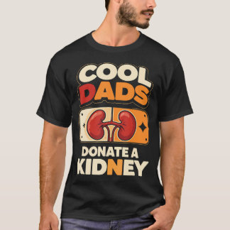 Coole vaders doneren een nier Retro orgaandonor T-shirt