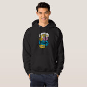 Coole veearts overdag, professionele overdenker 's hoodie (Voorkant volledig)