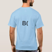 coole vent emoticon t-shirt (Achterkant)