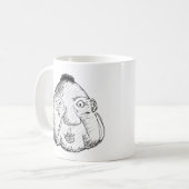 Coole vent koffiemok (Voorkant links)