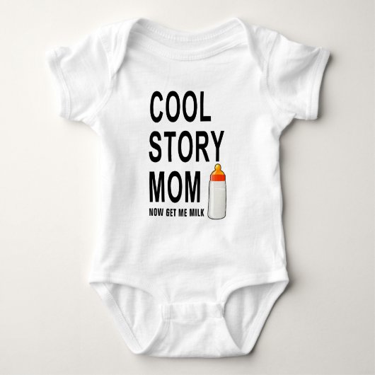 coole verhaalmoeder romper (Voorkant)