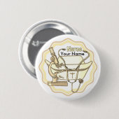 Coole Verpleegster Ronde Button 5,7 Cm (Voorkant /achterkant)