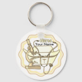 Coole Verpleegster Sleutelhanger (Voorkant)