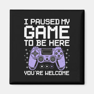 Coole videogamekunst voor mannen vrouwen videogame magneet