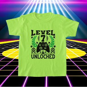 coole videogamer unisex 7th Birthday T-Shirt