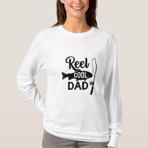 Coole visserij papa T-shirt Visser